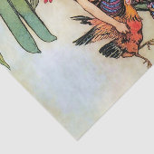 Papier Mousseline "Jack and the Beanstalk" de Warwick Goble (Détail)