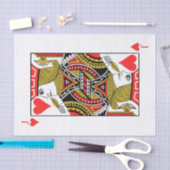 Papier Mousseline Jack des coeurs (Artisanat)