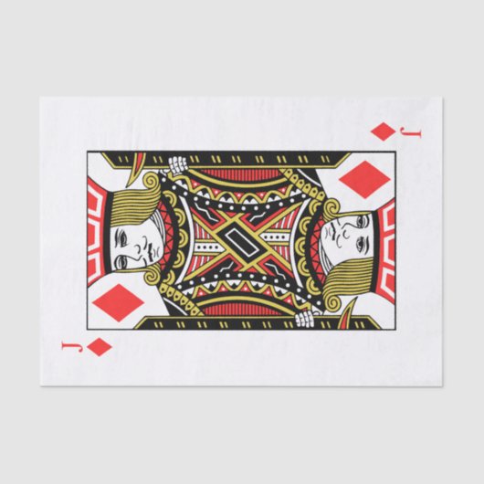 Papier Mousseline Jack des diamants (Recto)