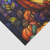 Papier Mousseline Jack-o'-lanterne en verre tendu : Élégance Éffraya (Détail)