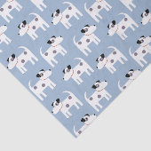 Papier Mousseline Jack Russell Parson Terrier Chien Motif (Détail)
