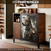 Papier Mousseline Jack Russell Terrier