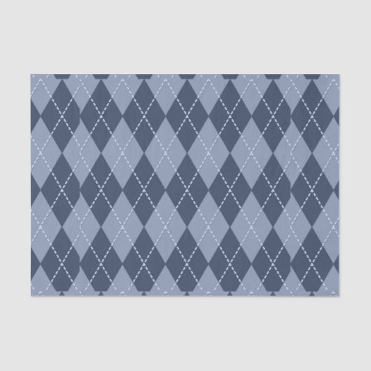 Papier Mousseline Jacquard gris bleu (Recto)