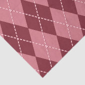 Papier Mousseline Jacquard rouge (Design 42 Red Series) (Détail)