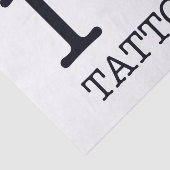 PAPIER MOUSSELINE J'ADORE LES TATTOOS (Détail)