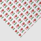 Papier Mousseline J'Aime La Caterpillar Très Affamée (Détail)