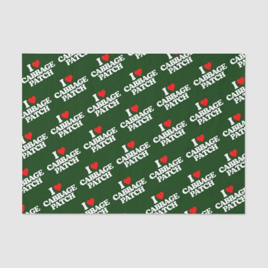 PAPIER MOUSSELINE J'AIME LA CORRECTION DE CHOU (Recto)