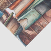 Papier Mousseline J'aime les grands livres (Détail)