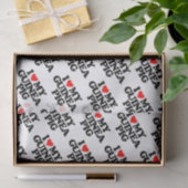 PAPIER MOUSSELINE J'AIME MON COBAYE (Cadeau)