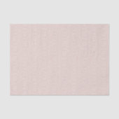 Papier Mousseline JALAINE Moderne Blush Logo Personnalisé Emballage (Recto)