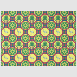 Papier Mousseline Jamahiri ® Libye | Motif africain