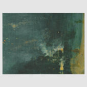 Papier Mousseline James Whistler - Nocturne en noir et or (Recto)