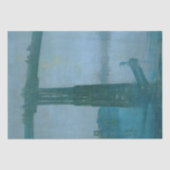 Papier Mousseline James Whistler - Nocturne, Old Battersea Bridge (Recto)