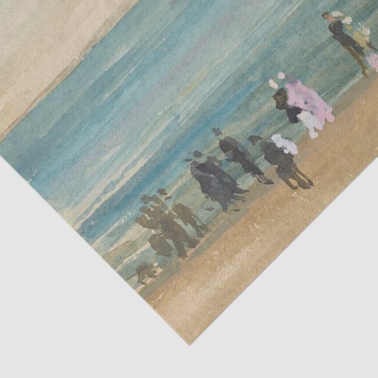 Papier Mousseline James Whistler - Southend Pier (Détail)