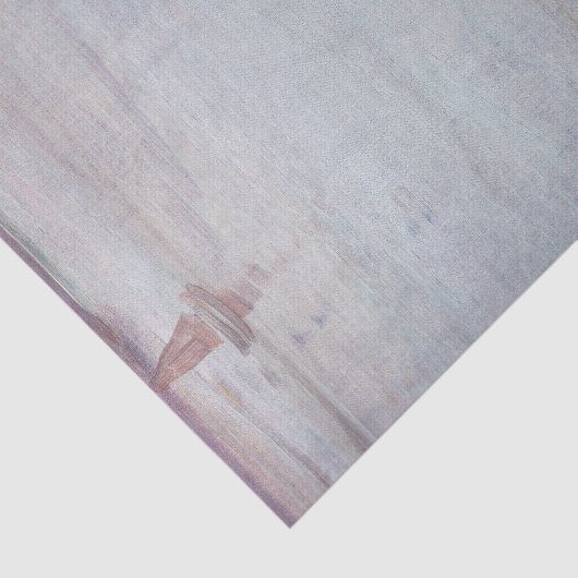 Papier Mousseline James Whistler - Variations en violet et vert (Détail)