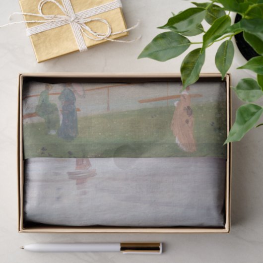 Papier Mousseline James Whistler - Variations en violet et vert (Cadeau)