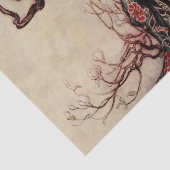 Papier Mousseline "January Helping May" de Warwick Goble (Détail)