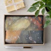 Papier Mousseline Japonais Carpe Koi Poisson Natation (Cadeau)