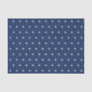 Papier Mousseline Japonais Indigo Blue