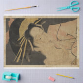 Papier Mousseline Japonaise Geisha Femmes Ukiyo Style Art No8 (Artisanat)