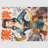 Papier Mousseline Japonaise Mécanique (Recto)