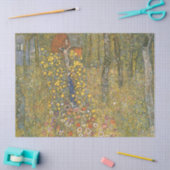 Papier Mousseline Jardin agricole avec Crucifix (par Gustav Klimt) (Artisanat)