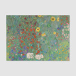Papier Mousseline Jardin agricole avec tournesol par Gustav Klimt<br><div class="desc">Jardin agricole avec tournesol par Gustav Klimt</div>