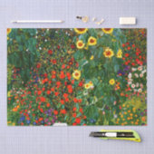 Papier Mousseline Jardin agricole avec tournesols (Artisanat)