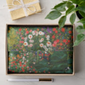 Papier Mousseline Jardin agricole avec tournesols (Cadeau)