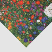 Papier Mousseline Jardin agricole avec tournesols (Détail)