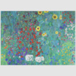 Papier Mousseline Jardin agricole avec tournesols, Gustav Klimt<br><div class="desc">Gustav Klimt (14 juillet 1862 - 6 février 1918) était un peintre symboliste autrichien et l'un des membres les plus importants du mouvement de sécession de Vienne. Klimt est réputé pour ses peintures, ses peintures murales, ses croquis et autres objets d'art. En plus de ses oeuvres figuratives, qui comprennent des...</div>