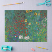 Papier Mousseline Jardin agricole avec tournesols par Après Gustav K (Artisanat)