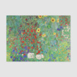 Papier Mousseline Jardin Agricole Gustav Klimt Avec Peinture De Fleu<br><div class="desc">Jardin Ferme Gustav Klimt Avec Fleurs de soleil Floral Vintage Art Nouveau Peinture</div>