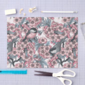 Papier Mousseline Jardin aux cerisiers (Artisanat)