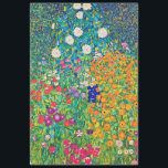 Papier Mousseline Jardin aux fleurs, Gustav Klimt<br><div class="desc">Gustav Klimt (14 juillet 1862 - 6 février 1918) était un peintre symboliste autrichien et l'un des membres les plus en vue du mouvement de la sécession de Vienne. Klimt est réputé pour ses peintures, peintures murales, croquis et autres objets d'art. Outre ses oeuvres figuratives, qui comprennent des allégories et...</div>