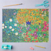 Papier Mousseline Jardin aux fleurs, Gustav Klimt (Artisanat)