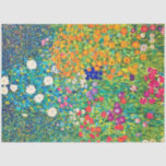 Papier Mousseline Jardin aux fleurs, Gustav Klimt<br><div class="desc">Gustav Klimt (14 juillet 1862 - 6 février 1918) était un peintre symboliste autrichien et l'un des membres les plus en vue du mouvement de la sécession de Vienne. Klimt est réputé pour ses peintures, peintures murales, croquis et autres objets d'art. Outre ses oeuvres figuratives, qui comprennent des allégories et...</div>