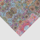 Papier Mousseline Jardin Chic Fleur Chic Shabby peinture aquarelle (Détail)