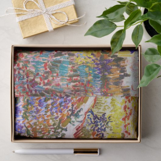 Papier Mousseline Jardin d'Arles, Van Gogh (Cadeau)