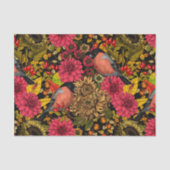 Papier Mousseline Jardin d'automne 2 (Recto)