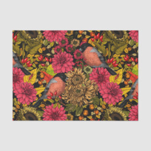 Papier Mousseline Jardin d'automne 2