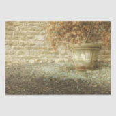 Papier Mousseline Jardin d'automne rustique (Recto)