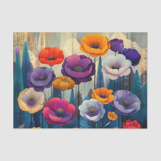 Papier Mousseline Jardin de fleurs BMSC, V2 (Recto)