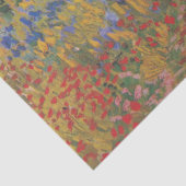 Papier Mousseline Jardin de fleurs - Vincent van Gogh (Détail)