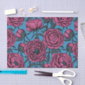 Papier Mousseline Jardin de galets (Artisanat)