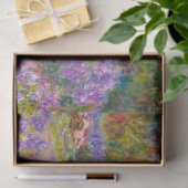 Papier Mousseline Jardin de l'artiste à Giverny par Claude Monet (Cadeau)