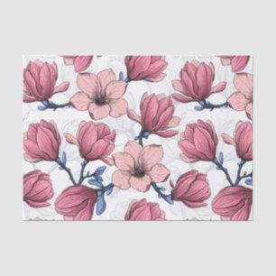 Papier Mousseline Jardin de Magnolia 2