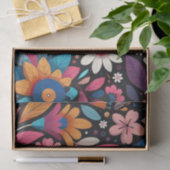 Papier Mousseline Jardin de minuit (Cadeau)