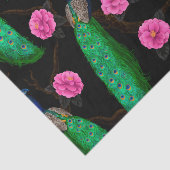 Papier Mousseline Jardin de nuit (Détail)