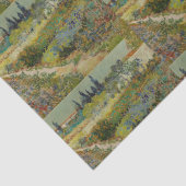 Papier Mousseline Jardin de peinture classique de Van Gogh à Arles (Détail)